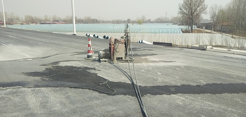 彰武道路回填土下沉注浆